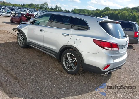 2017 Hyundai Santa Fe Limited Ultimate from USA, damaged, VIN KM8SRDHF5HU249716